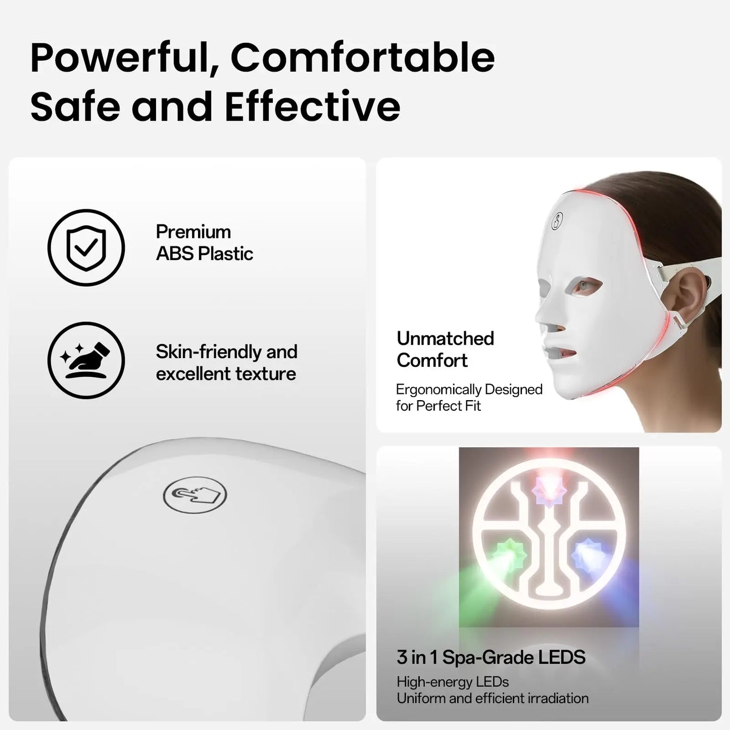 Radiant Glow Light Mask